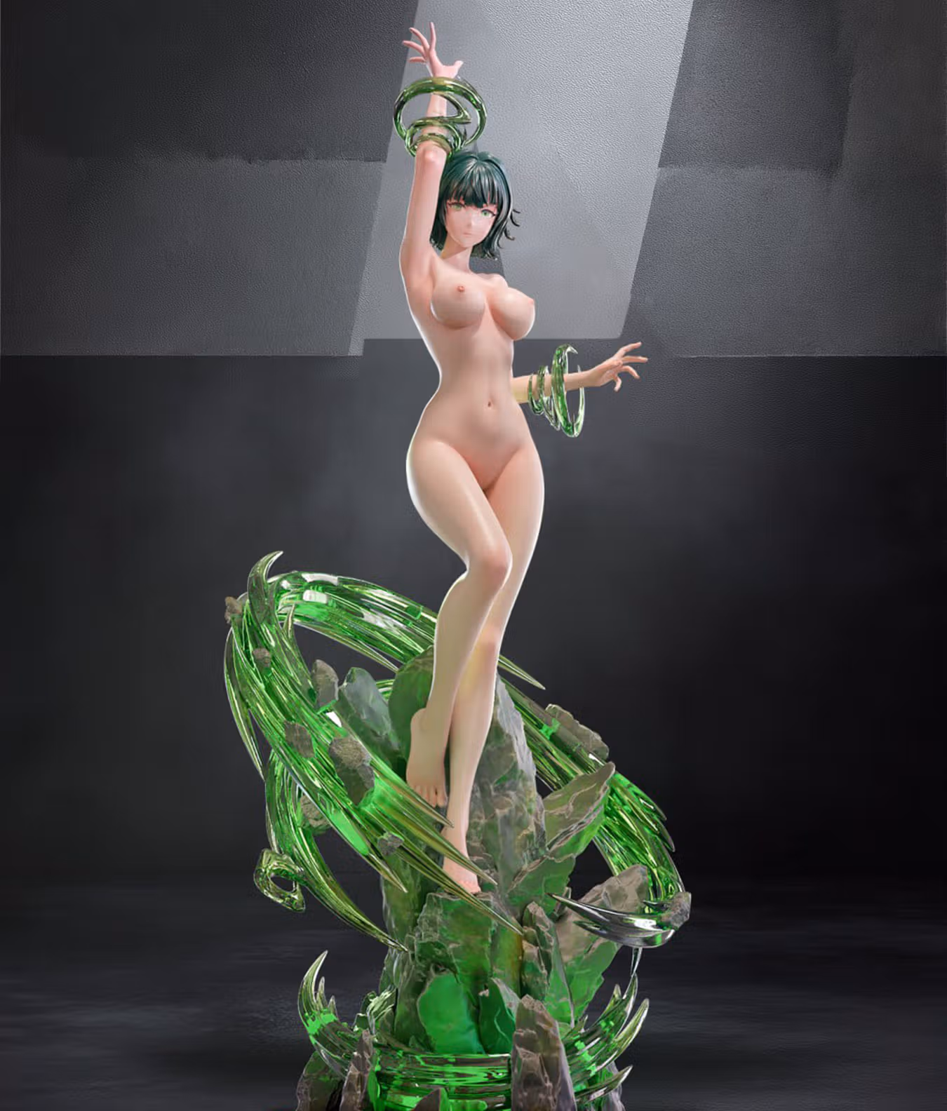Statue Fubuki | One-Punch Man Fan art par CW Studios SFW,NSFW 3d printed statue,One-Punch Man statue,3d printed,Fubuki Statue,3d printed figure,nsfw statue