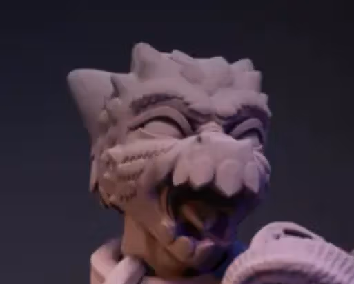 Embattlement Saber Kobold Miniature | DnD Fan Art by Jigglystix SFW,NSFW 3d printed,miniature,dnd miniature,Embattlement Saber Kobold,3d printed miniature,nsfw miniature