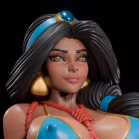Jasmine Statue | Alladin Fan Art by Digital Dark SFW,NSFW,Futa 3d printed statue,3d printed,nsfw statue,3d printed figure,futa statue,Jasmine Statue,Alladin Statue,futa figurines,futanari figurines,futanari statue