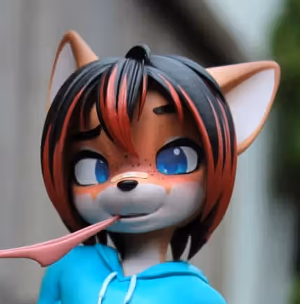 Kayla Fox Statue | Original Fan Art by Kayla Fox NSFW 3d printed statue,3d printed,nsfw statue,furry statue,Kayla Fox Statue ,3d printed figure