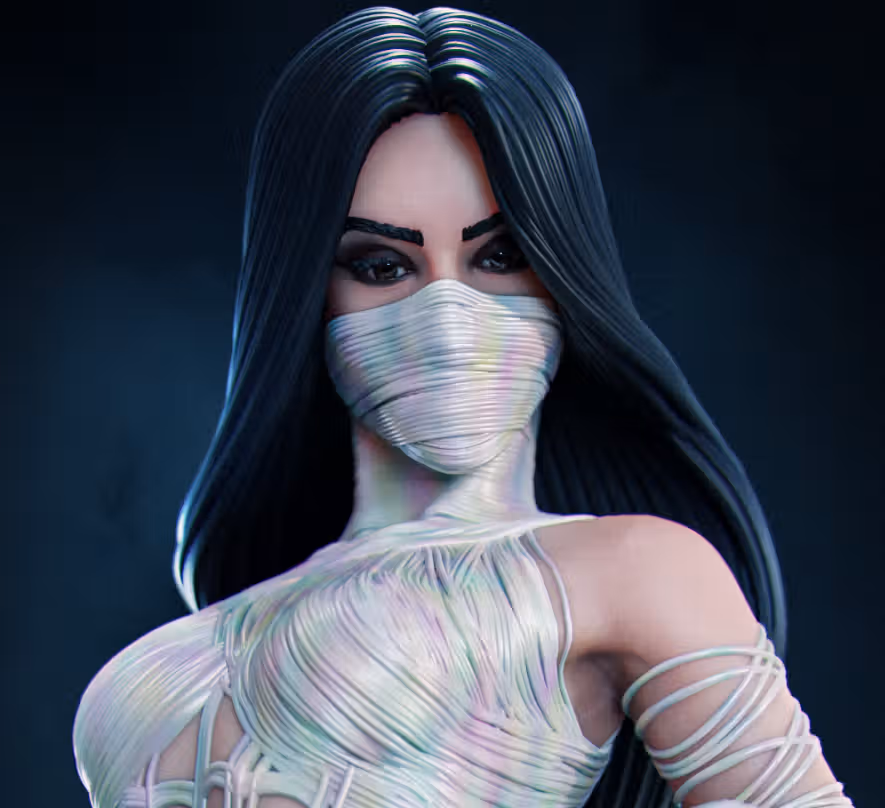Silk Statue | Marvel Fan Art by Abe3D SFW 3d printed statue,silk statue,marvel statue,3d printed figure,3d printed,spider man