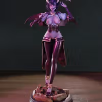 Estatua Magia Baiser | Gushing Over Magical Girls Fan art por Momoji3d SFW,NSFW 3d printed,3d printed statue,nsfw statue,Magia Baiser Statue,Gushing Over Magical Girls Statue,3d printed figure