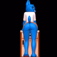 Nicole Watterson Statue | The Amazing World of Gumball Fanart von Nonotoys SFW,NSFW 3d printed statue,3d printed,3d printed figure,nsfw statue,The Amazing World of Gumball statue,Nicole Watterson statue,furry statue