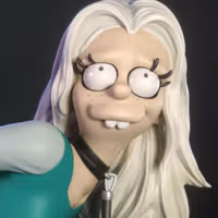 Queen Bean Statue | Disenchantment Fan Art by TorridaMinis SFW,NSFW 3d printed,3d printed statue,nsfw statue,3d printed figure,Disenchantment Statue,Queen Bean Statue