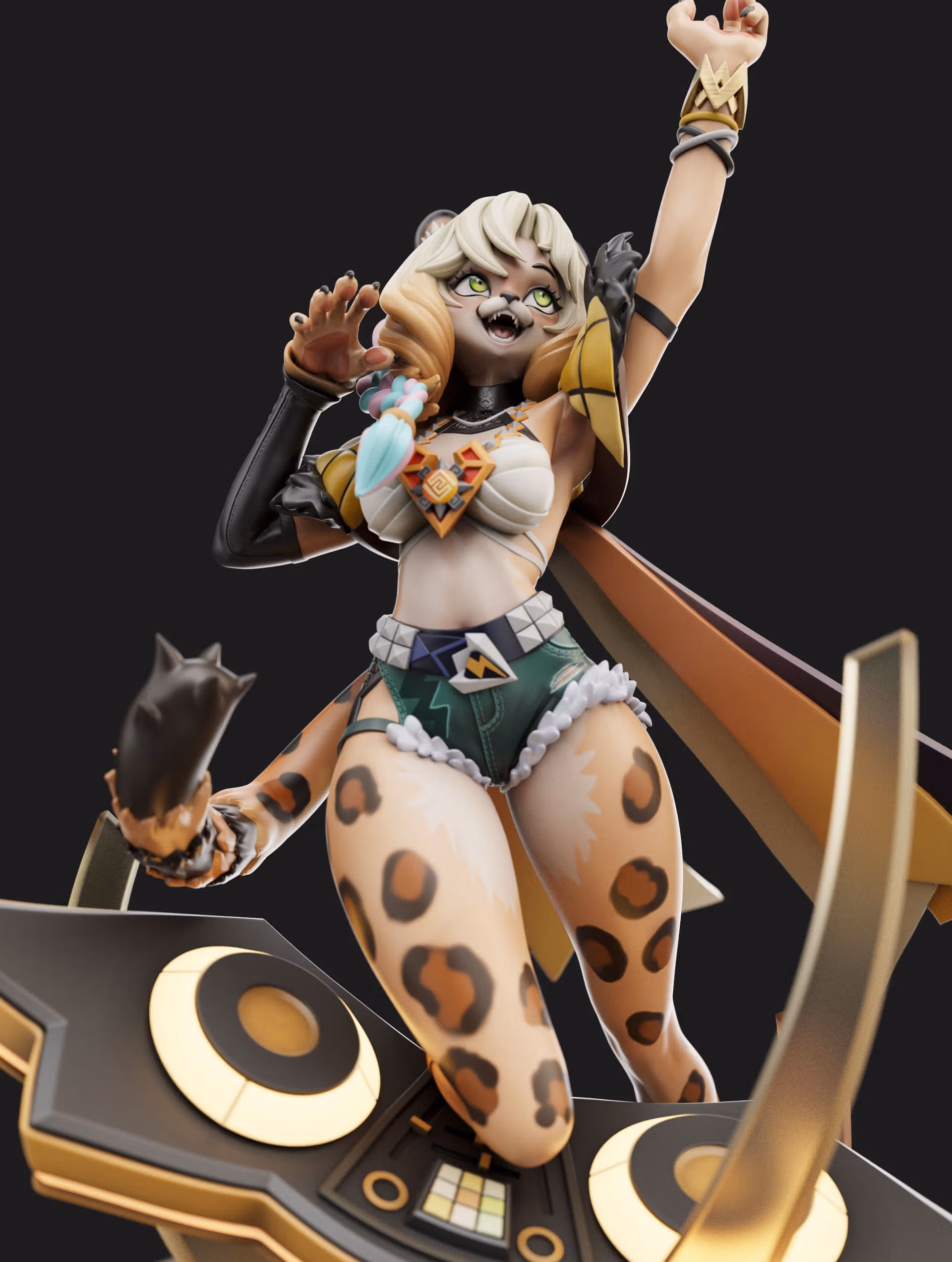 Estatua Xilonen Furry | Genshin Impact Fan Art por Anyonensfw SFW,NSFW,Futa 3d printed statue,3d printed,nsfw statue,3d printed figure,Xilonen Statue,furry statue,futa statue,futa figurines,futanari figurines,futanari statue