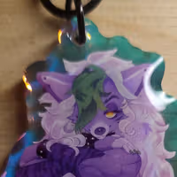 Brelok Roxanne Big Boobs | Five Nights at Freddy's Akrylowy brelok NSFW Roxanne keychain,furry keychain,Nights at Freddy's keychain,nsfw keychain