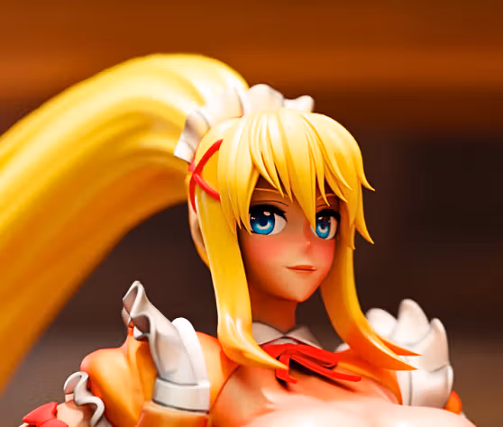 Maid Darkness Statue | Konosuba Fan Art by Tarsis SFW 3d printed,3d printed statue,Maid Darkness Statue,Konosuba statue,3d printed figure,sfw statue