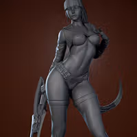 Statua EVE | Stellar Blade Fan art di Shadaloo SFW,NSFW 3d printed statue,3d printed,nsfw statue,eve statue,Stellar Blade statue,3d printed figure
