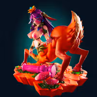 Statua Lillia Fae Fawn | League of Legends Fan art di Officer Rhu SFW,NSFW,Futa 3d printed,Lillia Fae Fawn statue,futa statue,League of Legends statue,furry statue,nsfw statue,futa figurines,futanari figurines,futanari statue