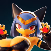 Sekhmet Furry Statue | Palworld Fan Art by Officer Rhu SFW,NSFW,Futa 3d printed statue,3d printed,3d printed figure,Sekhmet Statue,Palworld Statue,nsfw statue