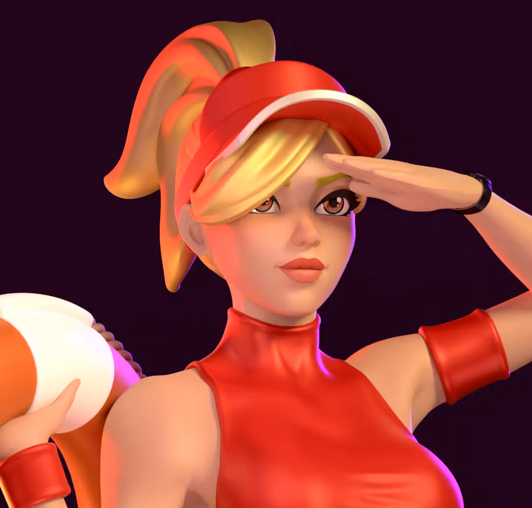 Statua Mercy Lifeguard | Overwatch Fan art di Azaak3d SFW 3d printed statue,3d printed,sfw statue,Overwatch statue,Mercy statue
