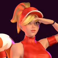 Statua Mercy Lifeguard | Overwatch Fan art di Azaak3d SFW 3d printed statue,3d printed,sfw statue,Overwatch statue,Mercy statue