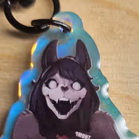 Mal0 Valentine Keychain | SCP Acrylic Keychain NSFW Mal0 Valentine,Mal0 keychain,furry keychain,scp keychain,nsfw keychain