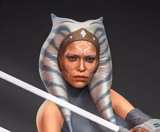 Ahsoka Statue | Star Wars Fan Art by stepanovsculpts SFW,NSFW 3d printed statue,3d printed,nsfw statue,3d printed figure,Ahsoka statue,Star Wars statue