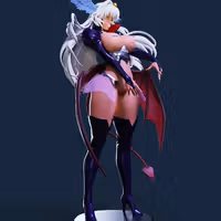 Nailkaiser Statue | Mahou Kaiju Fan Art by Freyas Fantasys NSFW,Futa 3d printed statue,3d printed,3d printed figure,Nailkaiser Statue,Mahou Kaiju Statue,nsfw statue,futa figurines,futanari figurines,futanari statue,futa statue