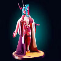 Ibuki Douji Statue | Fate Grand Order Fan Art by Officer Rhu SFW,NSFW,Futa 3d printed,Ibuki Douji statue,futa statue,Fate Grand Order statue,furry statue,nsfw statue,futa figurines,futanari figurines,futanari statue