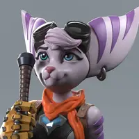 Rivet Statue | Ratchet And Clank Fanart von Anyonensfw SFW,NSFW,Futa 3d printed statue,3d printed,nsfw statue,3d printed figure,furry statue,Rivet Statue,Ratchet And Clank statue ,futanari figurines,futanari statue,futa statue,futa figurines