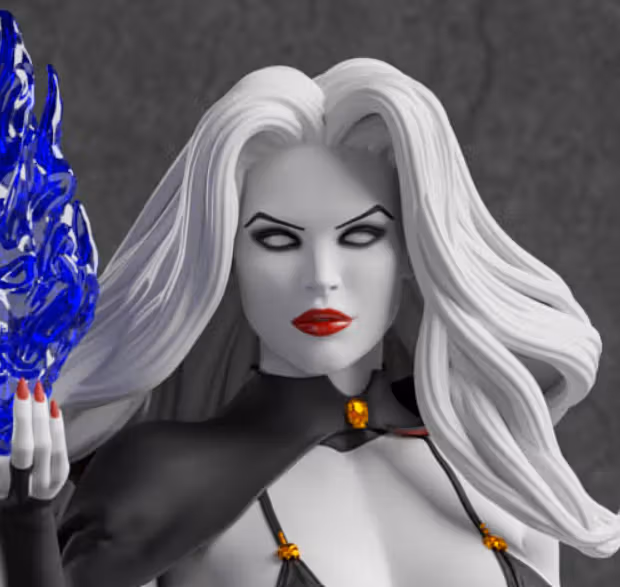 Lady Death Statue | Vampirella Fanart von Abe3D SFW,NSFW 3d printed statue,lady death statue,vampirella statue,3d printed figure,3d printed,nsfw statue