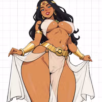 Adrianna Tomaz Belly Dancer Sticker | DC Vinyl Sticker NSFW,Futa futanari sticker,dc stickers,futa sticker,Adrianna Tomaz sticker,nsfw sticker