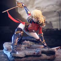 Figura Cha Hae-In | Solo Leveling Fanart autorstwa EggmaStudios SFW,NSFW 3d printed statue,3d printed,3d printed figure,Cha Hae-In Statue,Solo Leveling Statue,nsfw statue