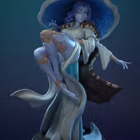 Statue Ranni | Elden Ring Fan art par Dinamuuu3d SFW,NSFW 3d printed statue,3d printed,nsfw statue,3d printed figure,Ranni Statue,Elden Ring Statue