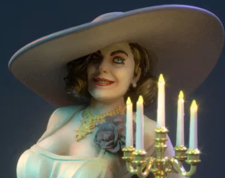 Lady Dimitrescu Statue | Resident Evil Fan Art by TorridaMinis SFW,NSFW 3d printed,3d printed statue,lady dimitrescu figure,lady dimitrescu statue,nsfw statue,Resident Evil