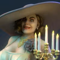 Lady Dimitrescu Statue | Resident Evil Fan Art by TorridaMinis SFW,NSFW 3d printed,3d printed statue,lady dimitrescu figure,lady dimitrescu statue,nsfw statue,Resident Evil