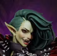 Orc Dominatrix Viki Miniature | DnD Fan Art by Gaz Minis SFW,NSFW 3d printed,miniature,dnd miniature,Orc Dominatrix Viki,3d printed miniature,nsfw miniature