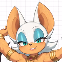 Rouge the bat belly dancer Furry Girl NSFW Sticker | Sonic Vinyl Sticker NSFW sonic sticker,nsfw sticker,Rouge the bat sticker,Furry Girl stickers,Rouge sticker