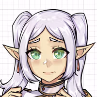 Frieren Stripgame V1 Sticker | Frieren: Beyond Journey's End Vinyl Sticker SFW,NSFW sfw sticker,Frieren Stripgame sticker,nsfw sticker,Frieren: Beyond Journey's stickers,anime girl sticker