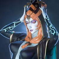 Statue Midna | The Legend of Zelda Fan art par Nympha3D SFW,NSFW 3d printed statue,Midna statue,3d printed figure,3d printed,The Legend of Zelda statue,nsfw statue