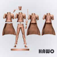 Estatua Jotaro Kujo | JoJo's Bizarre Fan art por Hawo SFW 3d printed statue,3d printed,3d printed figure,Jotaro Kujo statue,JoJo's Bizarre statue