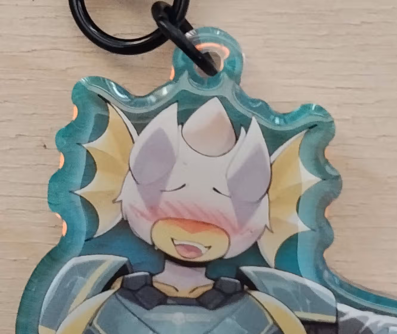 Hunter Chan Furry Girl Keychain | Tremors Acrylic Keychain NSFW Hunter Chan keychain,furry keychain,Tremors keychain,nsfw keychain