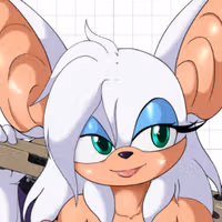 Rouge The Bat Sniper Rifle Furry Girl Sticker | Sonic the Hedgehog Vinyl Sticker NSFW sonic sticker,Rouge the bat sticker,Furry Girl stickers,Rouge sticker,nsfw sticker