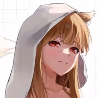 Holo SFW Sticker | Spice and Wolf Vinyl Sticker SFW furry sticker,Holo sticker,spice and wolf ,sfw sticker,stickers