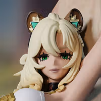 Statue Xilonen | Genshin Impact Fan art par FunserviceSTL SFW,NSFW,Futa 3d printed statue,nsfw statue,Xilonen statue,Genshin Impact statue,3d printed figure,3d printed,futa statue,futa figurines,futanari figurines,futanari statue