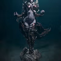 Sylvanas Windrunner Statue | World of Warcraft Fanart von CA3dART SFW,NSFW 3d printed statue,3d printed,nsfw statue,3d printed figure,Sylvanas Windrunner Statue,World of Warcraft Statue