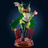 Statua Meowscarada Maid | Pokemon Fan art di Officer Rhu SFW,NSFW,Futa 3d printed,Meowscarada Maid statue,futa statue,pokemon statue,furry statue,nsfw statue,futa figurines,futanari figurines,futanari statue