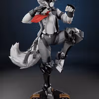 Von Lycaon Furry Statue | Zenless Zone Zero Fanart von Anyonensfw SFW,NSFW,Futa 3d printed statue,3d printed,nsfw statue,3d printed figure,Von Lycaon statue,Zenless Zone Zero statue,furry statue,futa statue,futa figurines,futanari figurines,futanari statue