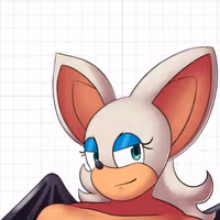 Rouge the bat v2 Furry Girl Sticker | Sonic Vinyl Sticker SFW,NSFW sonic sticker,sfw sticker,Rouge the bat sticker,Furry Girl stickers,Rouge sticker