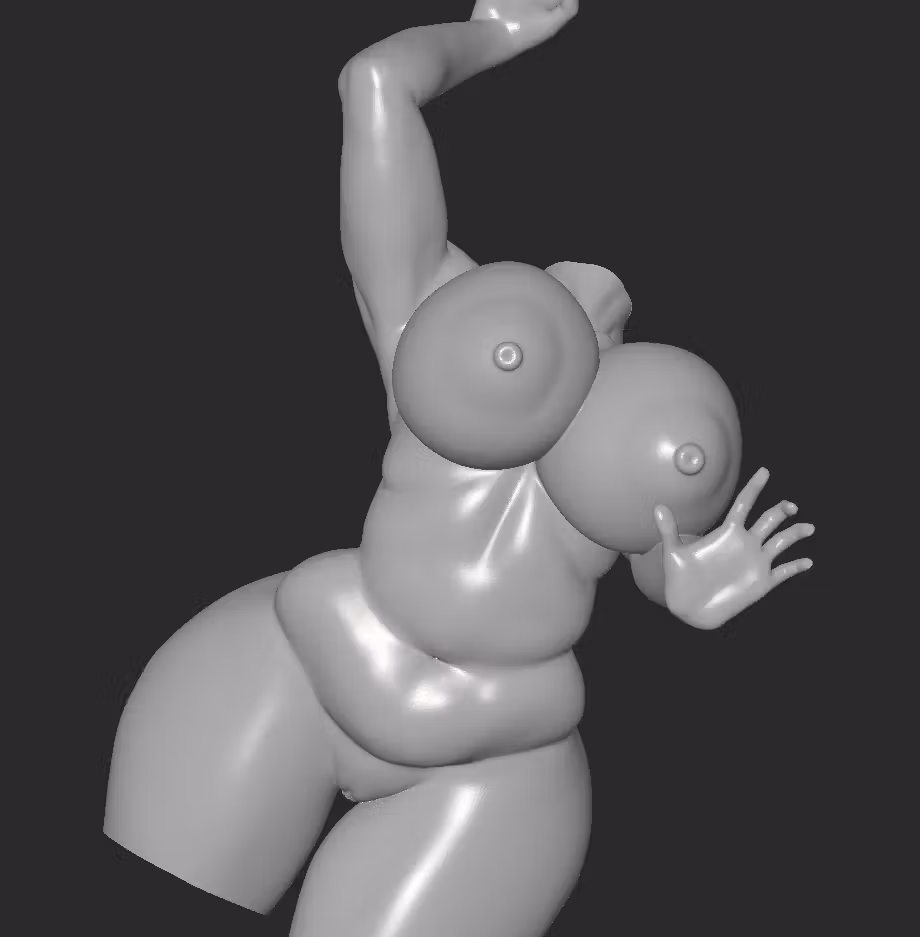 Sadako Yamamura Ultra Thicc Statue | The Ring Fan Art by Officer Rhu SFW,NSFW,Futa 3d printed,Sadako Yamamura statue,The Ring statue,furry statue,3d printed figure,futa statue,futa figurines,futanari figurines,futanari statue