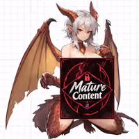 Dragon Girl Furry Girl Sticker | Original Vinyl Sticker NSFW,Futa furry sticker,nsfw sticker,stickers,dragon girl furry,futa sticker