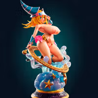 Statue Dark Magician Girl | Yu-Gi-Oh! Fan art par Officer Rhu SFW,NSFW,Futa 3d printed statue,3d printed,3d printed figure,Dark Magician Girl Statue,Yu-Gi-Oh! Statue,futa statue,futa figurines,futanari figurines,futanari statue