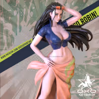 Nico Robin Statue | One Piece Fanart von OXO3D SFW,NSFW 3d printed,3d printed statue,3d printed figure,Nico Robin Statue,One Piece Statue,nsfw statue
