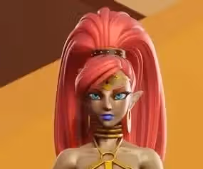 Dom Urbosa Statue | The Legend of Zelda Fan Art by Rushzilla SFW 3d printed statue,3d printed,3d printed figure,Dom Urbosa Statue,The Legend of Zelda Statue