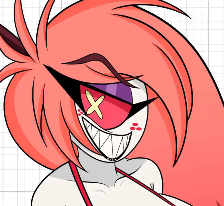 Pegatina Cherri Bomb | Hazbin Hotel Pegatina de vinilo SFW,NSFW Hazbin Hotel sticker,nsfw sticker,Cherri Bomb stickers