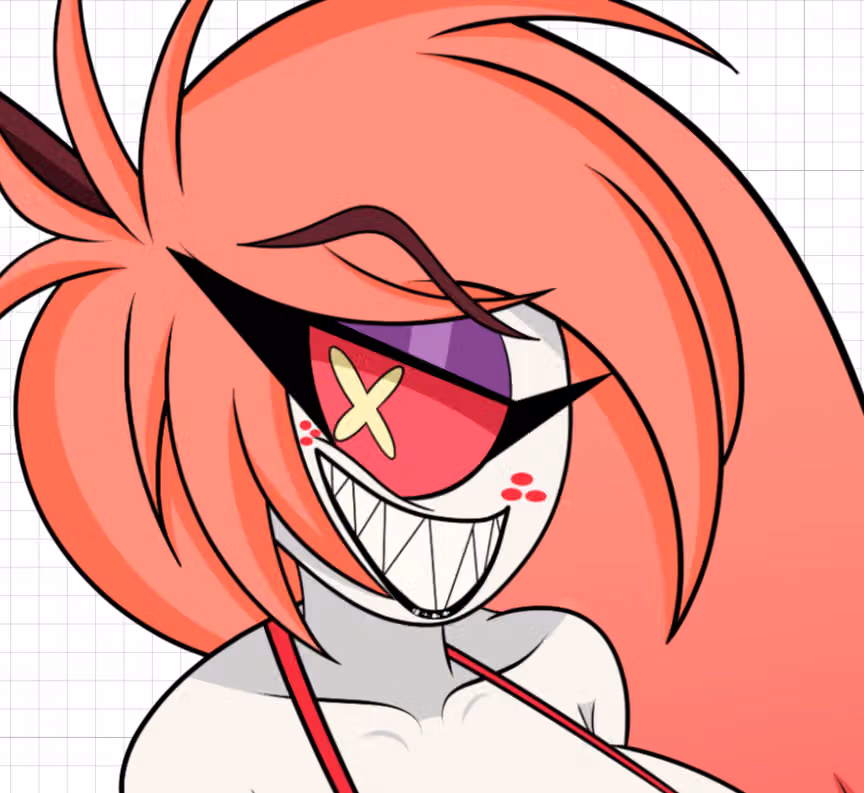 Cherri Bomb Sticker | Hazbin Hotel Vinyl Sticker SFW,NSFW Hazbin Hotel sticker,nsfw sticker,Cherri Bomb stickers