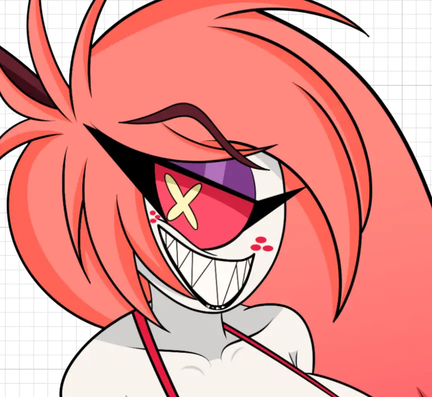 Cherri Bomb Sticker | Hazbin Hotel Vinyl Sticker SFW,NSFW Hazbin Hotel sticker,nsfw sticker,Cherri Bomb stickers