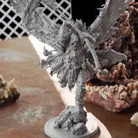 Diseased Reaper Miniature | 40k Fan Art by 3DArtGuy SFW 3d printed miniature,miniature,3d printed,warhammer 40k,40k miniature,Diseased Reaper