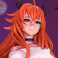 Figura Rias Gremory | High School DxD Fanart autorstwa PEACHFIGURE SFW,NSFW 3d printed,3d printed statue,High School DxD statue,Rias Gremory statue,nsfw statue